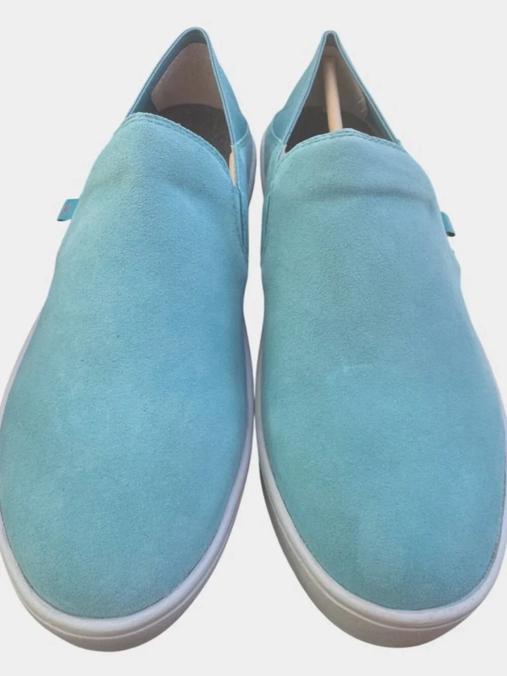 Waco Saylor Size 8.5 D Women’s Aqua Sea Slip On Sneaker EU 39D Wide Spenco NWB